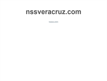 Tablet Screenshot of nssveracruz.com